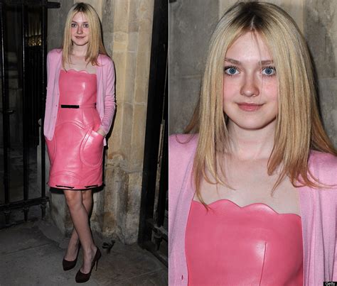 dakota fanning dons pepto-bismol pink to miu miu|Dakota Fanning Makes Directorial Debut With Miu Miu .